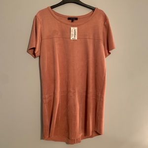 South Moon Under Suede T-Shirt Dress NWT